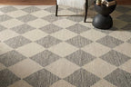 Loloi Chris Loves Julia Francis Collection FRA-01 Beige/Charcoal 8'-6" x 12' Area Rug