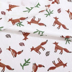 Eddie Bauer- Full Sheet Set, Cotton Flannel Bedding Set, Brushed for Extra Softness, Cozy Home Décor (Fox Trail Orange, Full)