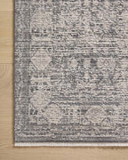 Loloi Amber Lewis Alie Collection ALE-03 Charcoal/Dove 7'-10'' x 10', .13'' Pile Height, Area Rug