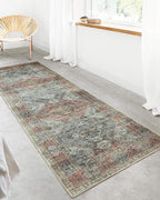 Loloi II Skye Collection SKY-06 Apricot/Mist 3'-6" x 5'-6" Accent Rug
