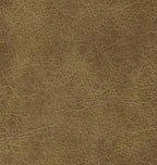 HomePop Modern Swoop Arm Accent Chair - Distressed Brown Faux Leather