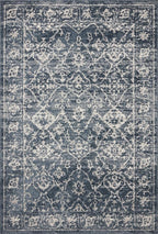 Loloi Magnolia Home by Joanna Gaines Gigi Collection GIG-02 Navy/Stone 4'-0" x 6'-0" Accent Rug