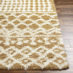 Livabliss Hapsburg Moroccan Shag Area Rug,6'7" x 9'6",Camel