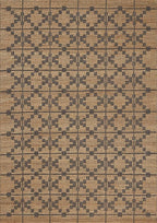 Loloi Chris Loves Julia Judy Collection JUD-05 Natural/Graphite 5'-0" x 7'-6" Area Rug