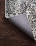 Loloi Layla Collection LAY-06 Taupe/Stone 7'-6" x 9'-6" .13" Thick Area Rug, Soft, Durable, Vintage Inspired, Distressed, Low Pile, Non-Shedding, Easy Clean, Printed, Living Room Rug