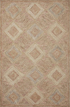 Loloi Varena Collection VAR-02 Berry/Multi 5'-0" x 7'-6" Area Rug