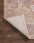 Loloi Magnolia Home by Joanna Gaines Millie Collection MIE-04 Sunset/Multi 11'-6" x 15'-7", .25" Pile Height, Area Rug