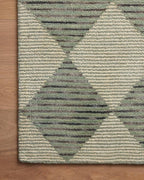 Loloi Chris Loves Julia Francis Collection FRA-01 Spa/Granite 7'-9" x 9'-9" Area Rug