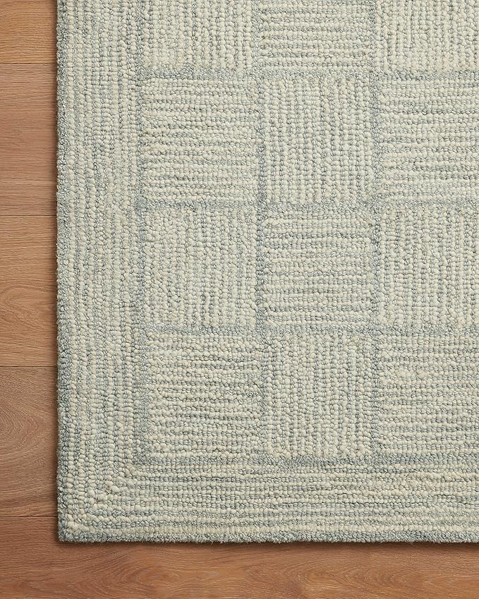 Loloi Chris Loves Julia Francis Collection FRA-03 Silver/Sky 11'-6" x 15' Area Rug