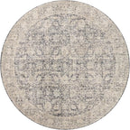 Loloi Amber Lewis Alie Collection ALE-05 Charcoal/Beige 7'-10" x 10', .13" Pile Height, Area Rug