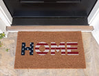 KAF Home American Flag Patriotic Coir Doormat with Heavy-Duty, Weather Resistant, Non-Slip PVC Backing | 17 by 30 Inches, 0.6 Inch Pile Height | Perfect for Indoor and Outdoor Use