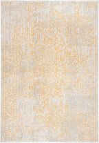 SAFAVIEH Evoke Collection 3' x 5' Ivory/Gold EVK256B Oriental Distressed Non-Shedding Living Room Bedroom Accent Rug