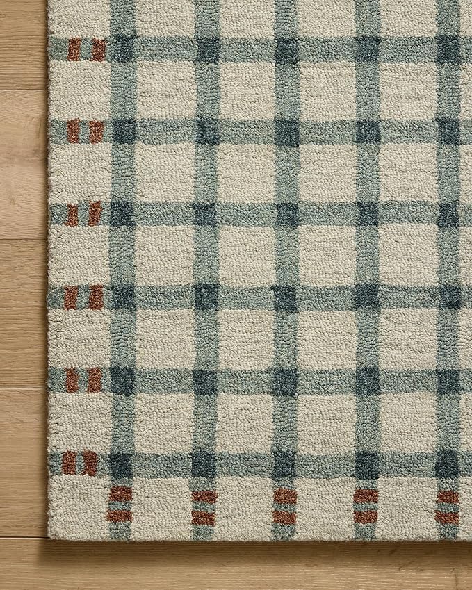 Loloi Magnolia Home by Joanna Gaines Waylon Collection WAY-02 Spa/Brick 11'-6" x 15' Area Rug