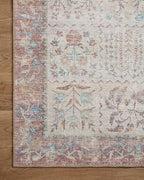 Loloi Rifle Paper Co. Maison Collection MAO-08 Cream 3'-0" x 3'-0" Round, .19" Pile Height, Accent Rug
