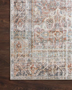 Loloi Adrian Collection ADR-05 Sunset/Charcoal 2'-6" x 7'-6", .19" Thick Runner Rug