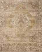 Loloi Amber Lewis Cambria Collection CBR-03 Taupe/Antique Bronze 2'-0" x 5'-0" Accent Rug Jute, Neutral, Vintage Style, Antique Tone, Living, Bedroom, Dining, Carpet