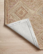 Loloi Varena Collection VAR-02 Berry/Multi 5'-0" x 7'-6" Area Rug