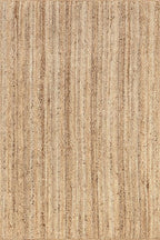 nuLOOM 2x4 Rigo Jute Hand Woven Area Rug, Natural, Solid Farmhouse Design, Natural Fiber, For Bedroom, Living Room, Dining Room, Hallway, Office, Kitchen, Entryway