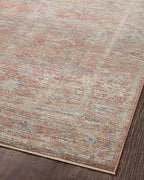 Loloi Magnolia Home by Joanna Gaines Millie Collection MIE-04 Sunset/Multi 11'-6" x 15'-7", .25" Pile Height, Area Rug