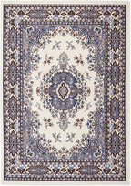 Home Dynamix Premium Sakarya Traditional Medallion Border Area Rug, Porcelain, 5'2"x7'4" Rectangle