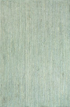 nuLOOM 8'6" x 11'6" Rigo Jute Hand Woven Area Rug, Green, Solid Farmhouse Design, Natural Fiber, for Bedroom, Living Room, Dining Room, Hallway, Office, Kitchen, Entryway