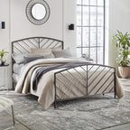 Hillsdale Furniture Essex Bed, Queen, Metallic Brown