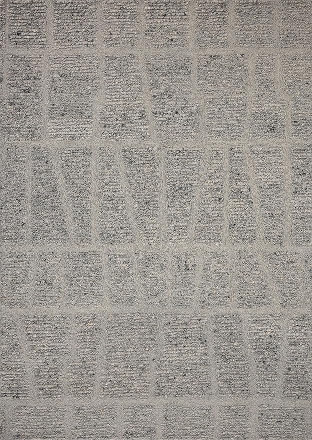 Loloi Magnolia Home by Joanna Gaines Jones Collection JON-04 Slate 8'-6" x 11'-6" Area Rug