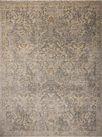 Loloi Magnolia Home by Joanna Gaines Junie Collection JUE-01 Blue/Natural 2'-7" x 10'-0", .38 Pile Height, Runner Rug
