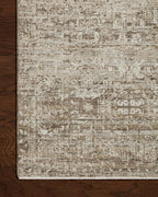 Loloi Amber Lewis Honora Collection HON-04 Bark/Dove 6'-7" x 9'-2" Area Rug