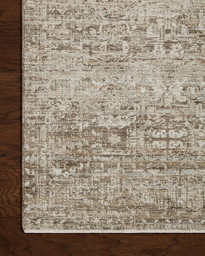 Loloi Amber Lewis Honora Collection HON-04 Bark/Dove 7'-10" x 10' Area Rug