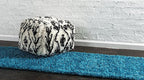 Unique Loom Solid Shag Collection Area Rug (2' 7" x 10' Runner Turquoise)