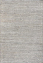 nuLOOM 2'6" x 10' Elfriede Jute & Cotton Hand Woven Area Rug, Elfriede Grey, Solid Rustic Farmhouse Style, Weaved Design, Natural Fiber, for Bedroom, Living Room, Dining Room, Hallway, Office