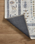 Loloi Rifle Paper Co. Maison Collection MAO-05 Wisteria Cream 2'-6" x 7'-6", .19" Pile Height, Runner Rug