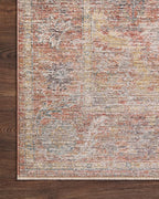 Loloi Magnolia Home by Joanna Gaines Millie Collection MIE-04 Sunset/Multi 11'-6" x 15'-7", .25" Pile Height, Area Rug