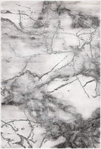 SAFAVIEH Craft Collection Accent Rug - 2'3" x 4', Grey & Silver, Modern Abstract Design, Non-Shedding & Easy Care, Ideal for High Traffic Areas in Entryway, Living Room, Bedroom (CFT877G)