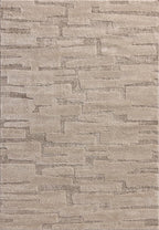 Loloi Amber Lewis Monty Collection MOT-04 Taupe/Beige 4'-0" x 6'-0", .50" Pile Height, Accent Rug