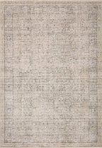 Loloi Amber Lewis Alie Collection ALE-03 Taupe/Dove 5'-3'' x 7'-9'', .13'' Pile Height, Area Rug