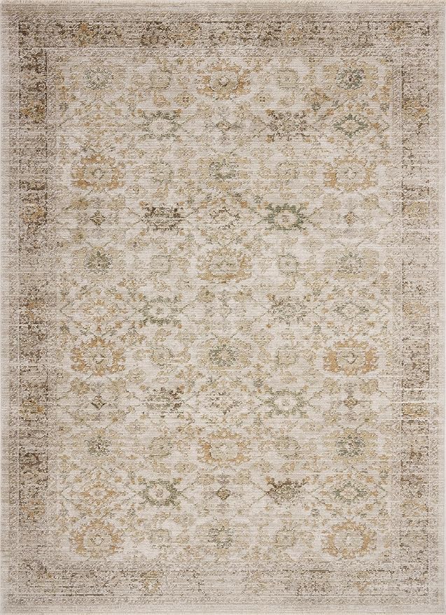 Loloi Magnolia Home by Joanna Gaines Pace Collection PAC-04 Natural/Multi 9'-6" x 12'-3" Area Rug