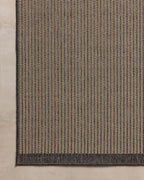 Loloi Chris Loves Julia Providence Collection PRC-03 Wheat/Charcoal 2'-3" x 3'-9", .12" Pile Height, Indoor/Outdoor Runner Rug