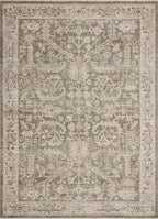 Loloi Magnolia Home by Joanna Gaines Pace Collection PAC-06 Forrest/Natural 9'-6" x 9'-6" Round Area Rug