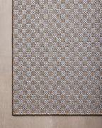 Loloi Amber Lewis Topanga Collection TOP-02 Natural/Silver 7'-10" x 10' Indoor/Outdoor Area Rug