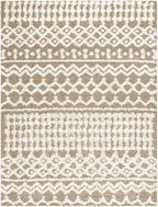 Livabliss Hapsburg Moroccan Shag Area Rug,9'3" x 12',Medium Brown