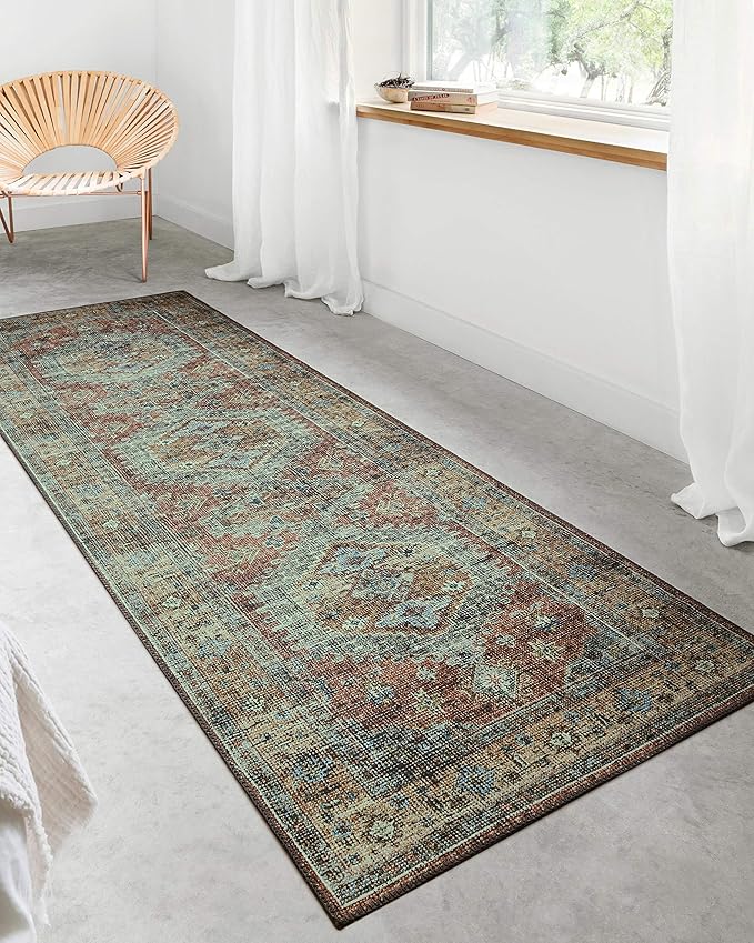 Loloi Skye Collection SKY-06 Apricot/Mist 9'-0" x 12'-0" Area Rug