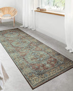 Loloi Skye Collection SKY-06 Apricot/Mist 9'-0" x 12'-0" Area Rug