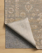 Loloi Chris Loves Julia Louisa Collection LOI-04 Lagoon/Ivory 2'-3" x 3'-10", .38" Pile Height, Accent Rug