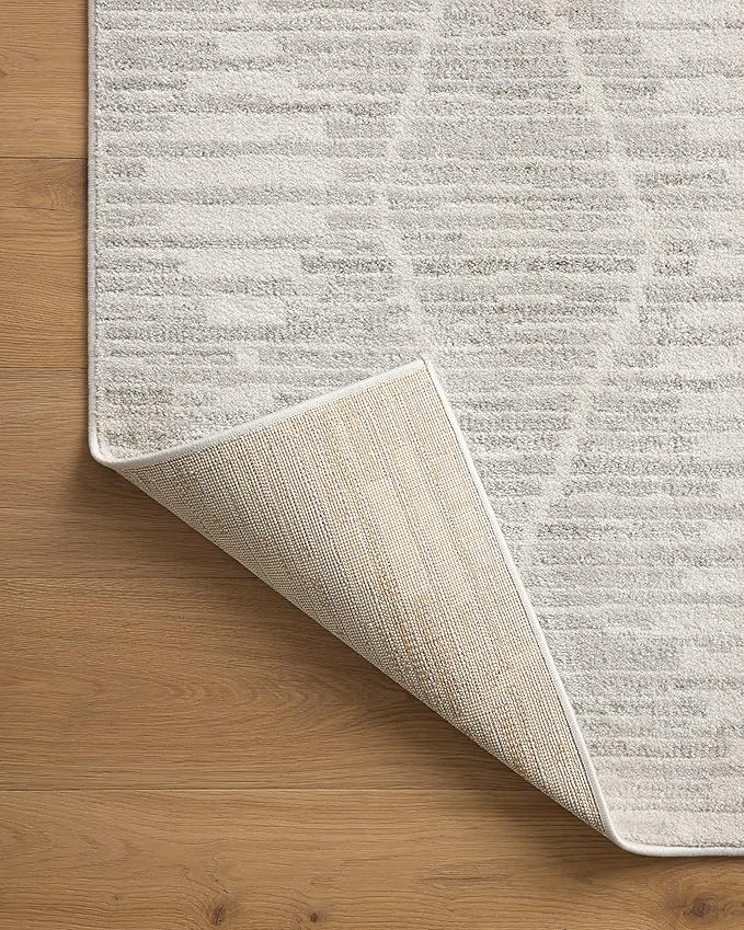 Loloi Kamala Collection KAM-02 Ivory/Silver 11'-2" x 15'-7" Area Rug