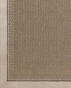 Loloi Chris Loves Julia Providence Collection PRC-02 Natural/Sand 2'-3" x 3'-9", .12" Pile Height, Indoor/Outdoor Runner Rug