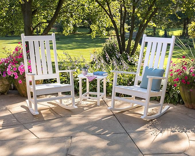 POLYWOOD Vineyard 3-Piece Rocking Set (Sand)