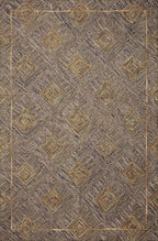 Loloi Varena Collection VAR-04 Plum/Gold 9'-3" x 13' Area Rug