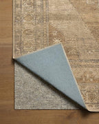 Loloi Amber Lewis Cambria Collection CBR-03 Taupe/Antique Bronze 6'-0" x 9'-0" Area Rug Jute, Neutral, Vintage Style, Antique Tone, Living, Bedroom, Dining, Carpet